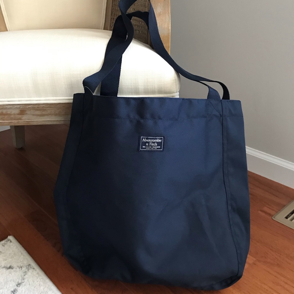 Abercrombie & Fitch Large Canvas Weekend Tote Bag
